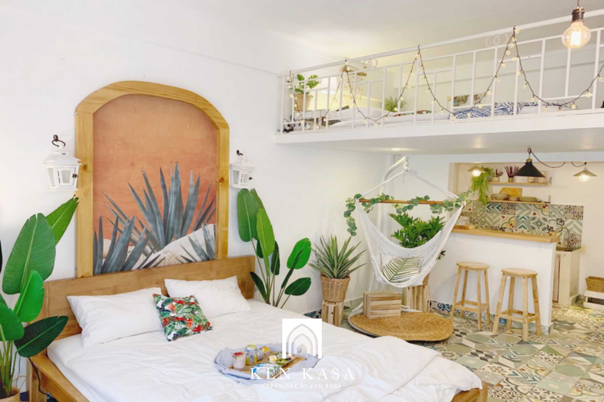 Mẫu thiết kế homestay nhỏ phong cách nhiệt đới 